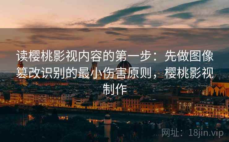 读樱桃影视内容的第一步：先做图像篡改识别的最小伤害原则，樱桃影视制作